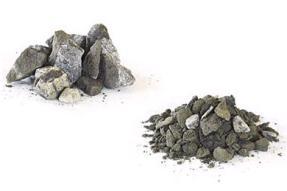 Mineraler och bergkross är en vanlig produkt som packas i storsäck. (Bilden ägs av Accon AB)