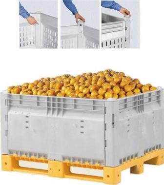 Fällbar Pallcontainer/Pallbox KitBin