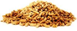 Pellets som oftast paketeras i storsäck, FFS-film, PE-säckar, PP-säckar och papperssäckar (Bilden ägs av Accon AB)