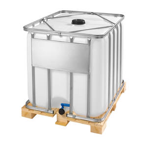 IBC 1000 Liter Träpall, 225 mm fyllning