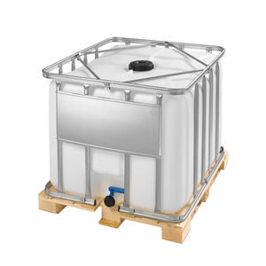 IBC 800 Liter Träpall, 225 mm fyllning
