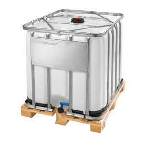 IBC UN 1000 Liter Träpall, 400 mm fyllning