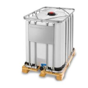 IBC UN 800 Liter Träpall (EURO), 150 mm fyllning