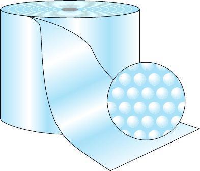 Bubbelplast (Bilden ägs av Accon AB)