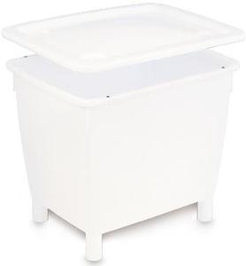 Konisk plastbehållare/plastkärl 650 liter