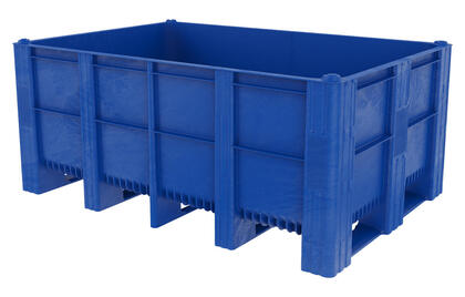  Förvara och återvinn farligt industriavfall flexibelt med Swedebox, en robust och återvinningsbar plastcontainer inom industrier som metall-, livsmedel och kärnkraft.