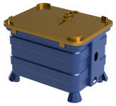  Ett tillbehör för Storbox / Berglöfslådan som skyddar material mot damm, vätska och stöld.