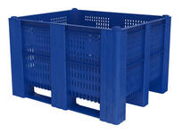  Swedebox 100 ACE plastcontainer förenklar det dagliga arbetet kring insamling av farligt avfall och går att få perforerad eller solid.