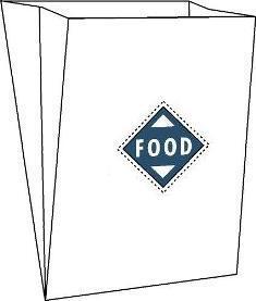 PE-säck med öppen topp & svetsad botten Livsmedelsgodkänd (Bilden ägs av Accon AB)