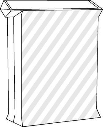 PE-säck med utanpåliggande ventil - Friktion (Bilden ägs av Accon AB)