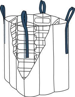 Storsäck Q-bag öppen topp & plan botten