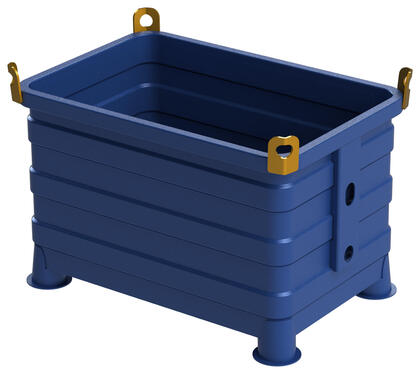 4 lyftöglor är ett tillval till Storbox/Berlöfslådan som ger en stabilare hantering av travers.