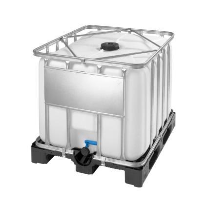 IBC 800 Liter Plastpall, 150 mm fyllning