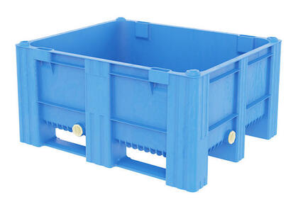 Swedebox ACE460 är en hygienisk och stabil plastcontainer som passar väldigt bra till avfall inom fiskeindustrin.