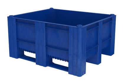 Swedebox ACE460 är en hygienisk och stabil plastcontainer som passar väldigt bra för hantering av avfall inom industrier för livsmedel.