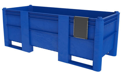 Swedebox plastbehållare förenklar arbetet och logistiken kring förvaring av farligt avfall, såsom bil-och lastbilsbatterier men också för livsmedel inom livsmedelsindustrin.